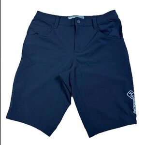 Fasthouse Kicker Hybrid Biking Everyday Shorts Men’s 32 Black 12” Inseam Logo